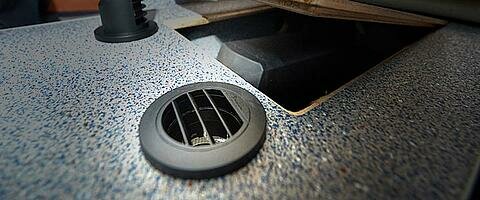 Trimline air outlets