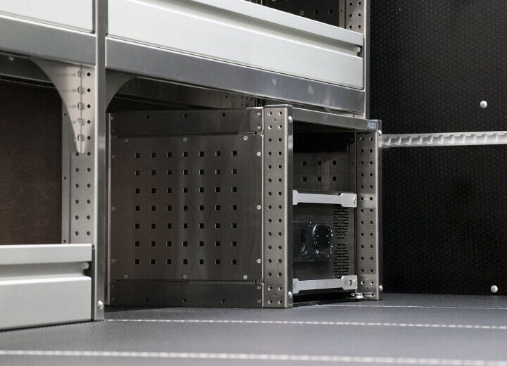 Eberspächer Zeliox fits perfectly in every racking system
