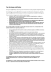 Tax strategy and policy - UK
